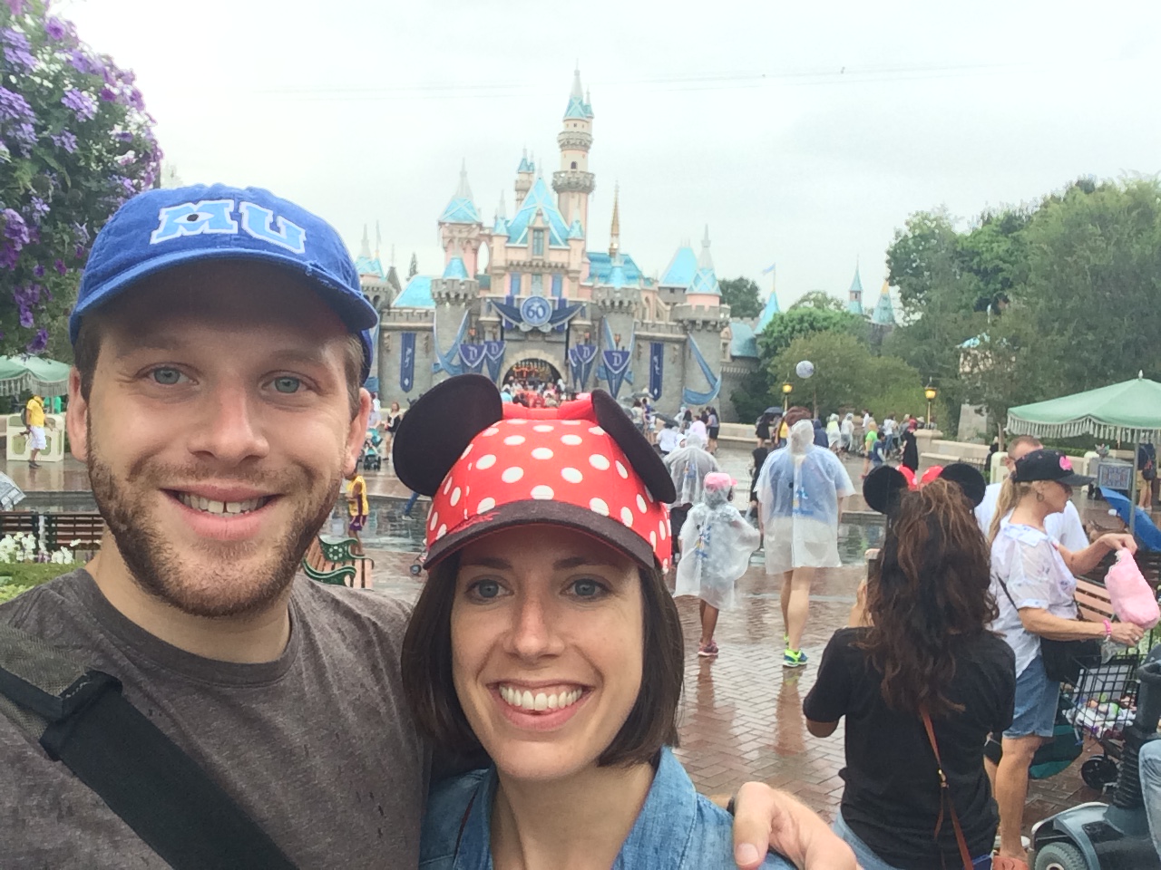 Jonathan and Sarah at Disneyland
